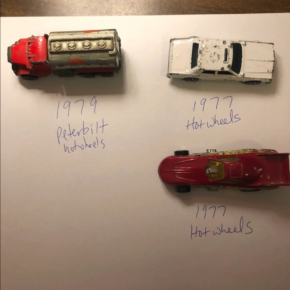 Three 1970s hot wheels